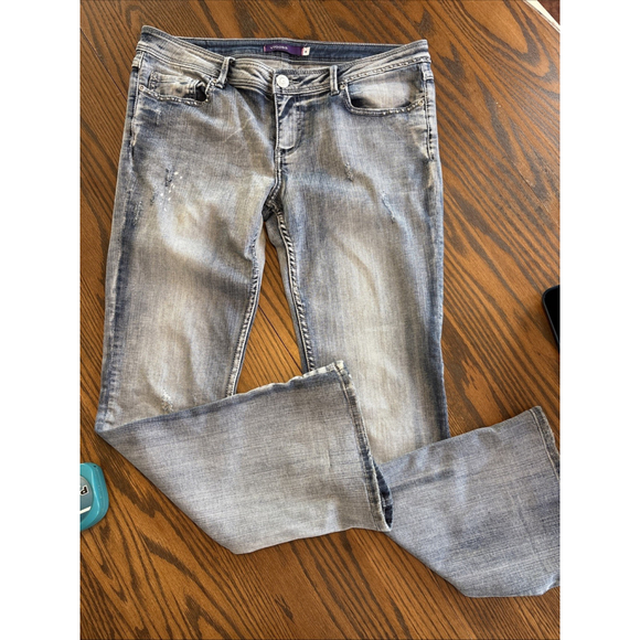 VIGOSS Denim - Vigoss Studio Jeans Size 9 Blue Medium Wash Low Rise Skinny Jeans